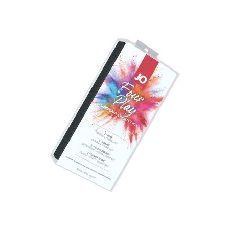 System JO Four Play Variety Pack 8 x 10 ml
