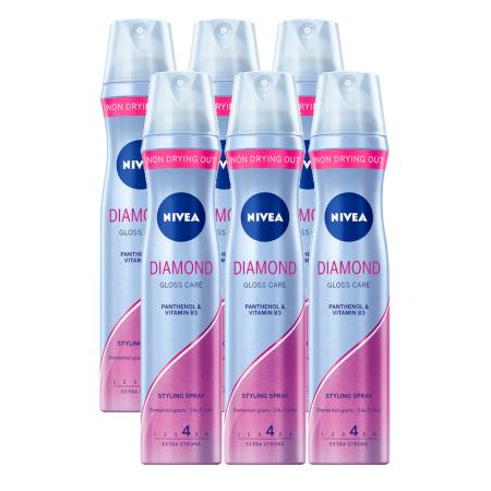 Nivea Diamond Gloss Care Styling Spray Voordeelverpakking