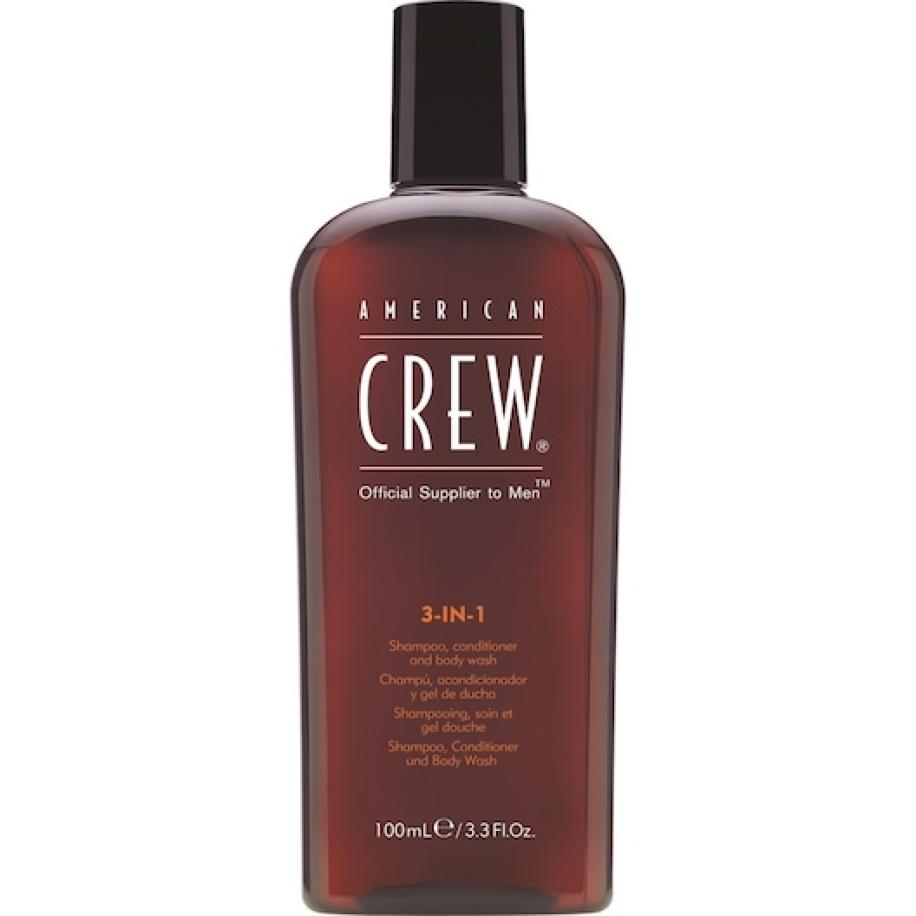 American Crew Haarverzorging & lichaamsverzorging 3-in-1 Shampoo, Conditioner and Body Wash Shampoo Heren 100 ml