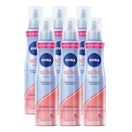Nivea Ultra Strong Styling Mousse Voordeelverpakking