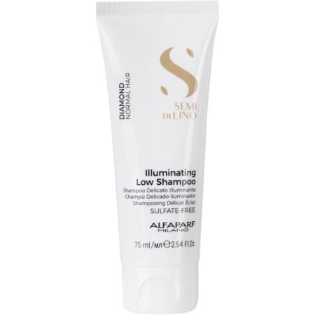 Alfaparf Milano Semi di Lino Diamond Illuminating Low Shampoo Basic Dames 75 ml