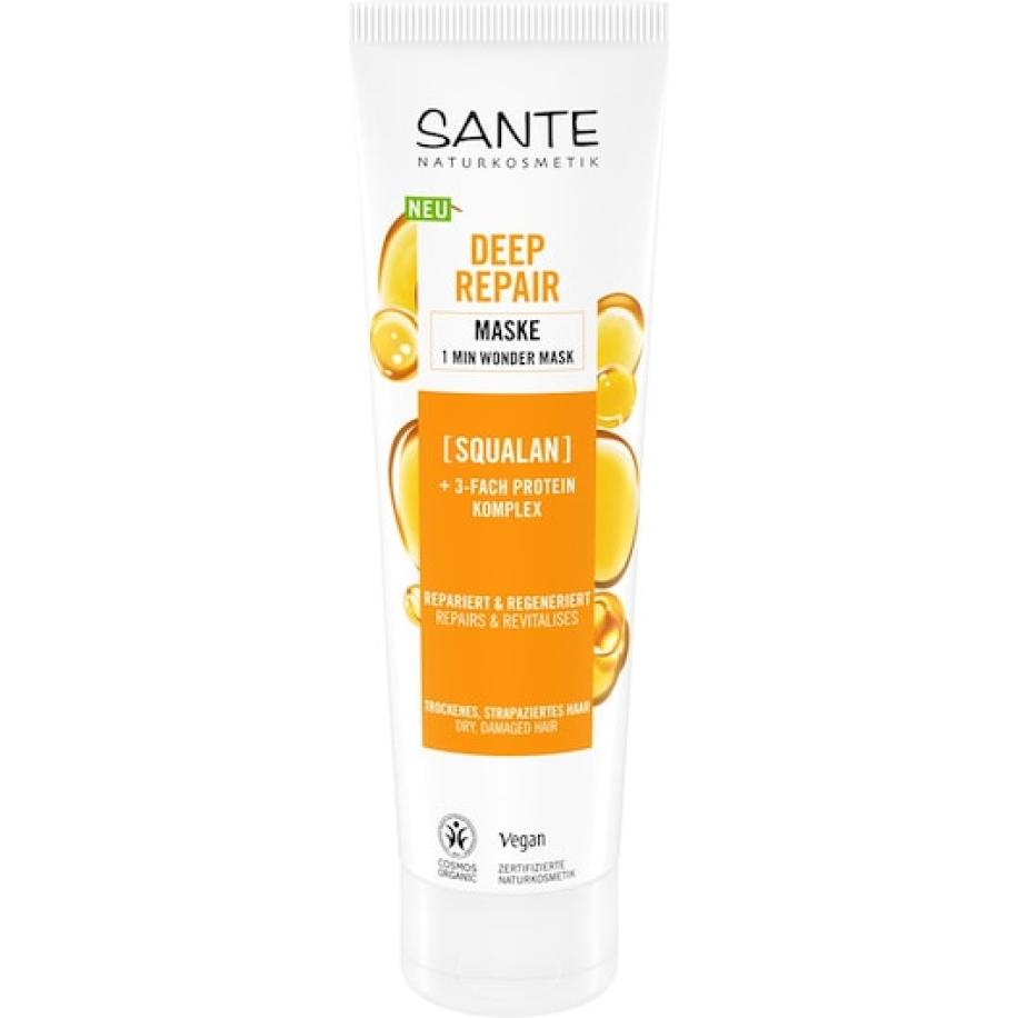 Sante Naturkosmetik Masker Diep Herstellend Haarverzorging Dames 150 ml