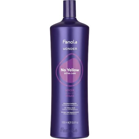 Fanola Wonder No Yellow Extra Care Masker Haarmaskers Dames 1000 ml