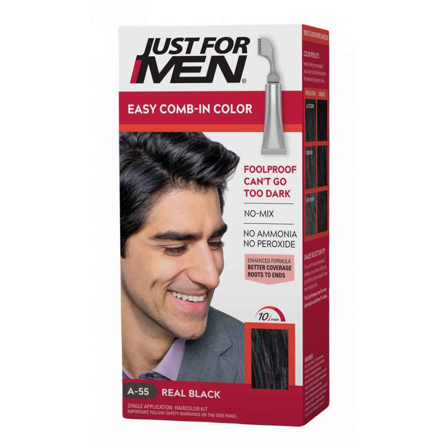 Just For Men Autostop Haarkleuring - A55 Zwart