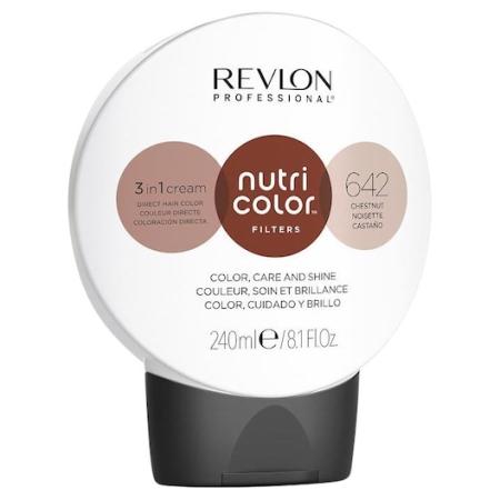 Revlon Professional Nutri Color Filters 642 Chestnut Haarmaskers Dames 240 ml