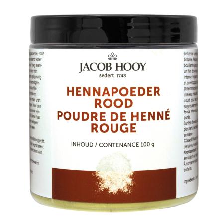 Jacob Hooy Hennapoeder Rood