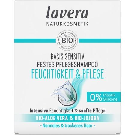 Lavera Haarverzorging Stevige verzorgende shampoo basis & sensitief Shampoo Dames 50 g