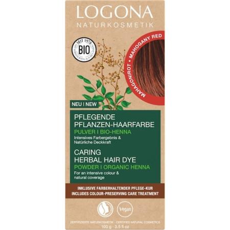 Logona Hair Colour Voedende plantaardige haarkleuring Plantaardige haarverf Dames 100 g