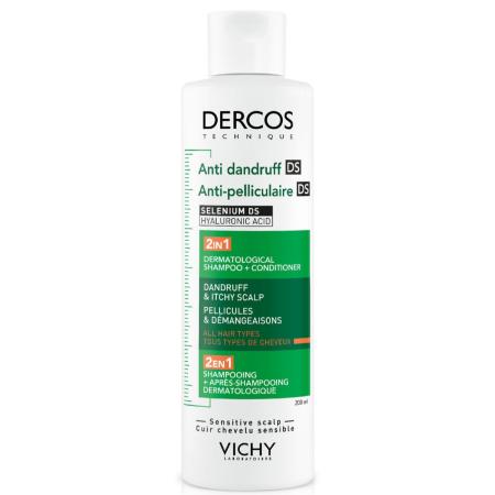 Vichy Dercos Anti Dandruff 2in1 Dermatological Shampoo & Conditioner