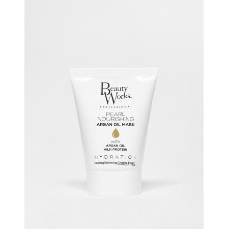 Beauty Works Pearl Nourishing Arganolie Masker 50ml-Geen kleur