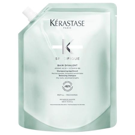 Kérastase Navulbare shampoo Navulverpakking Bain Divalent Spécifique Basic Dames 500 ml
