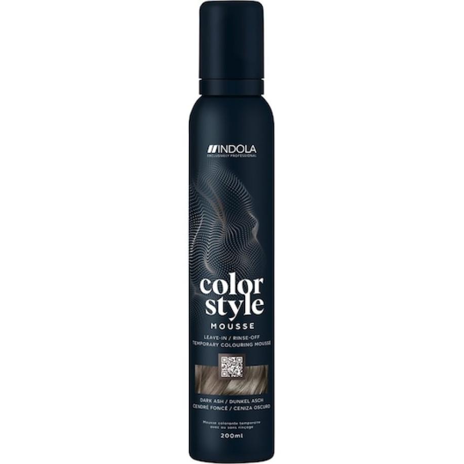 INDOLA Color Style Mousse Donkere as Haarverf Dames 200 ml