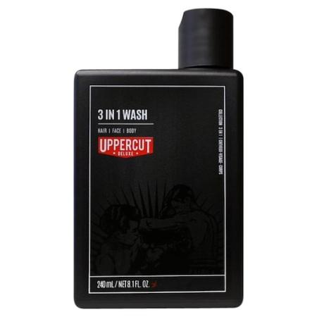 Uppercut Deluxe Haarverzorging 3 in 1 Wassen Lichaamsreiniging Heren 240 ml