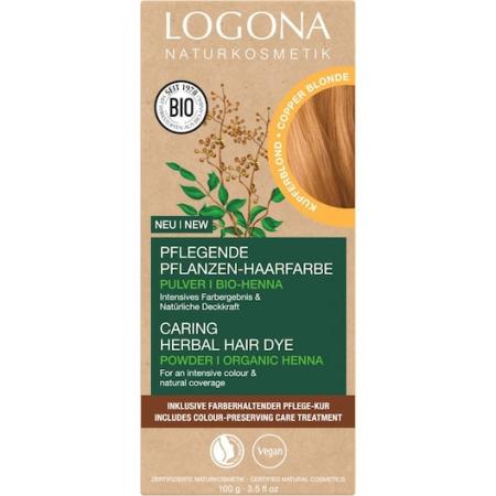 Logona Hair Colour Voedende plantaardige haarkleuring Plantaardige haarverf Dames 100 g