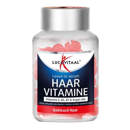 Lucovitaal Haarvitamine Leave-in Serum Gekleurd Haar Capsules