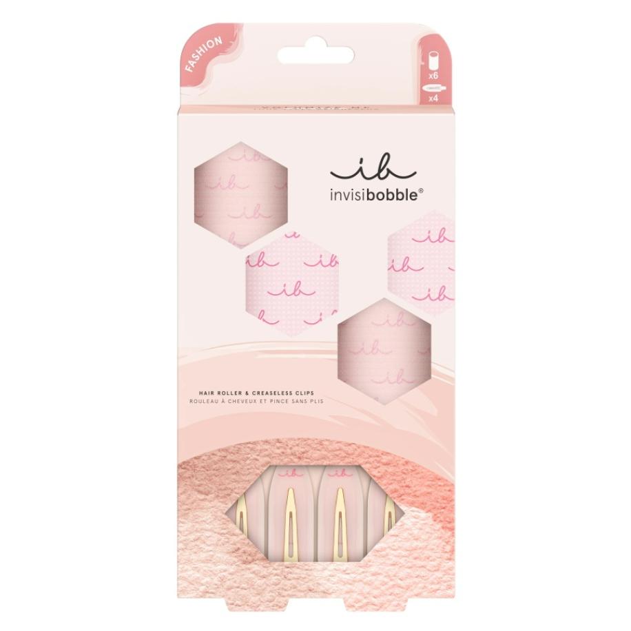 Invisibobble Hair Roller & Creaseless Clips Volumize Me Set