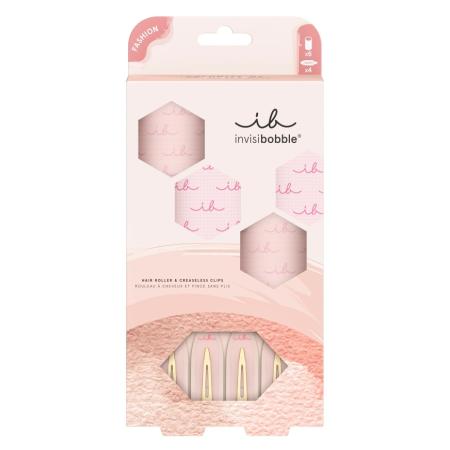 Invisibobble Hair Roller & Creaseless Clips Volumize Me Set