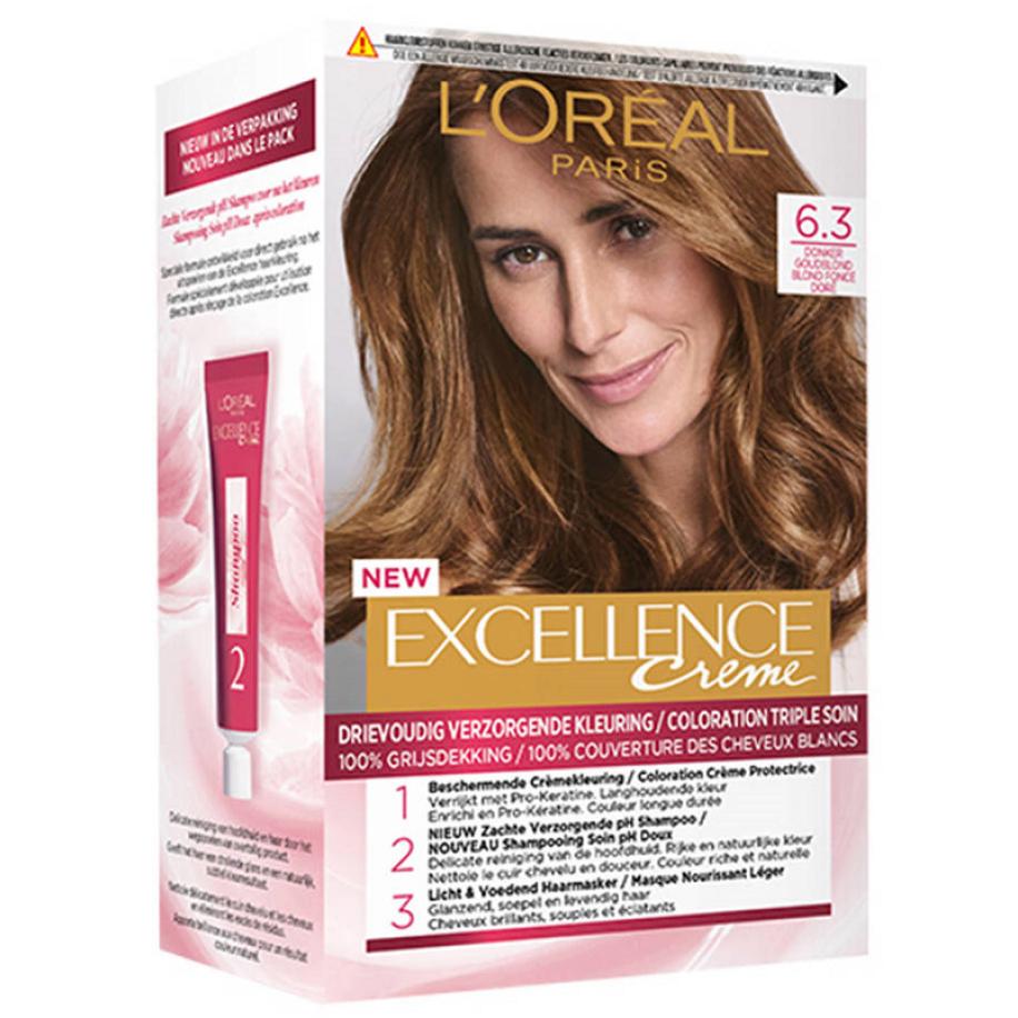 L&apos;Oréal Paris Excellence 6.3 Donker Goudblond