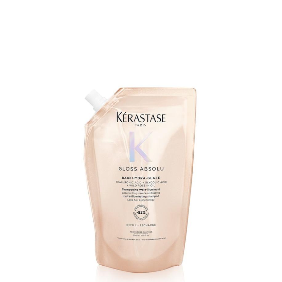 Kérastase Anti Frizz Shampoo Voor Lang Pluizig Haar Kérastase - Gloss Absolu Bain Hydra-glaze Navulling Anti-frizz Shampoo Voor Lang, Pluizig Haar