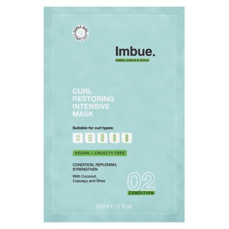 Imbue. Imbue Curl Restoring Intensive Mask Sachet