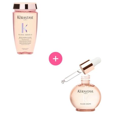 Kérastase Gloss Absolu Bundle Hydraterende shampoo Dames