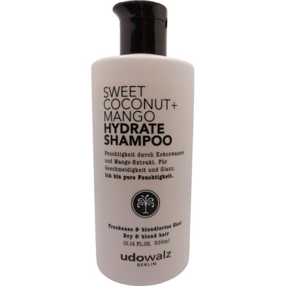 Udo Walz Sweet Coconut + Mango Hydrate Shampoo Hydraterende shampoo Dames 300 ml