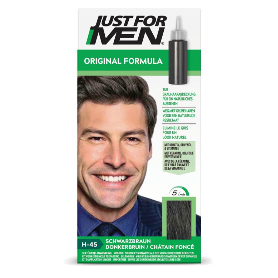 Just For Men Original Formula Haarkleuring - H45 Donkerbruin