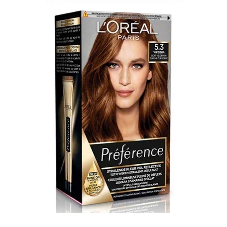 L&apos;Oréal Paris Preference 5.3 Virginia Licht Goudbruin