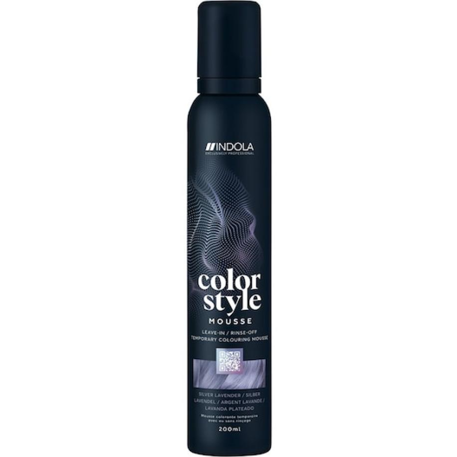 INDOLA Color Style Mousse Zilver lavendel Haarverf Dames 200 ml