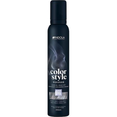 INDOLA Color Style Mousse Parelgrijs Haarverf Dames 200 ml