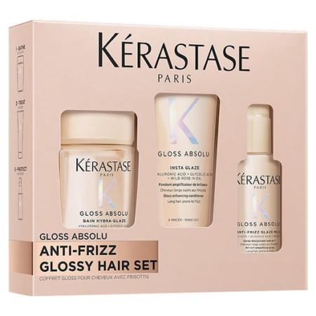Kérastase Gloss Absolu Anti-Frizz Glossy Hair Set Hydraterende shampoo Dames