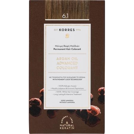 Korres Arganolie - Kleuring en verzorging Permanent Hair Colorant Haarkleuring Dames 145 ml