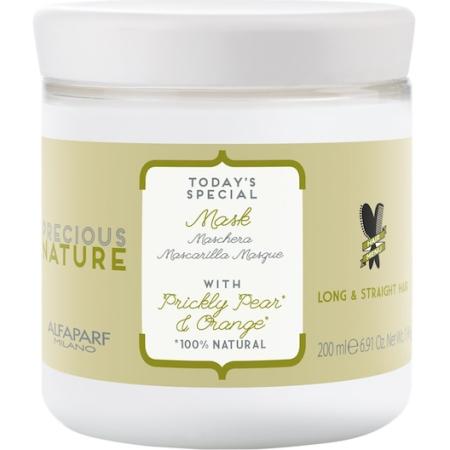 Alfaparf Milano Precious Nature Long & Straight Hair Mask Haarmaskers Dames 200 ml