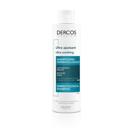 Vichy Dercos Technique Ultra Soothing Dermatological Shampoo Normal to Oily Hair