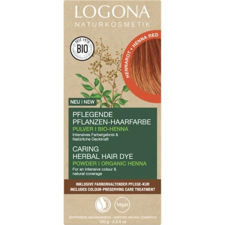 Logona Hair Colour Voedende plantaardige haarkleuring Plantaardige haarverf Dames 100 g