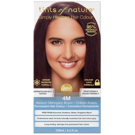 Tints Of Nature 4M Medium Mahogany Brown
