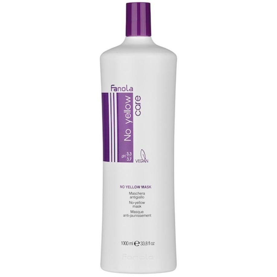 Fanola No Yellow Geen geel verzorgingsmasker Haarmaskers Dames 1000 ml
