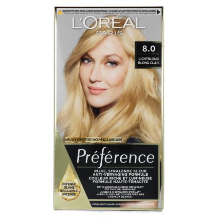L'Oréal Paris Preference 8 Lichtblond