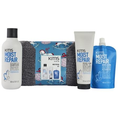 KMS Moistrepair kerstcadeauset 2025 Shampoo voor beschadigd haar Dames