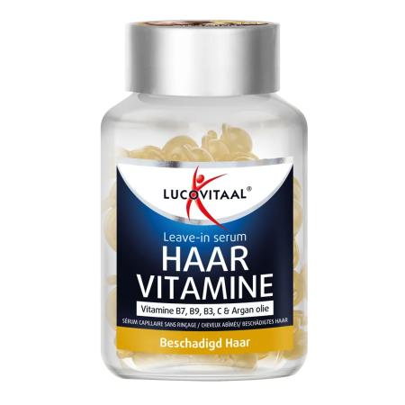 Lucovitaal Haarvitamine Leave-in Serum Beschadigd Haar Capsules