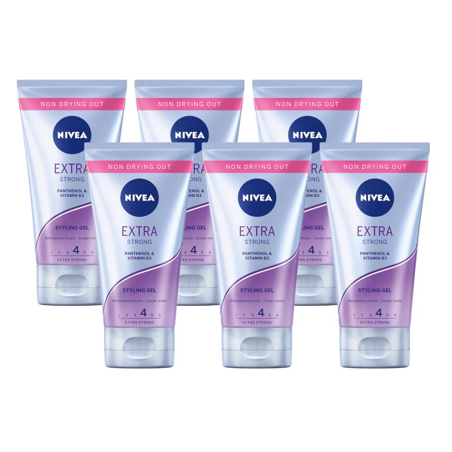 Nivea Extra Strong Styling Gel Voordeelverpakking