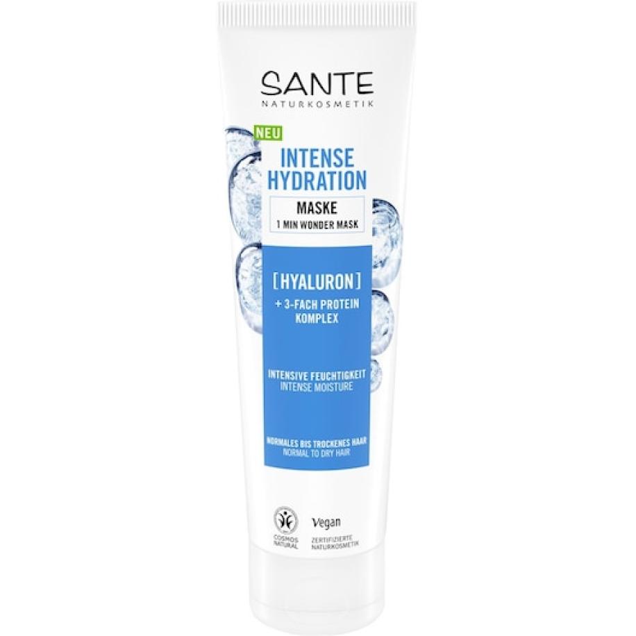 Sante Naturkosmetik Masker Intense Hydration Maske Haarverzorging Dames 150 ml