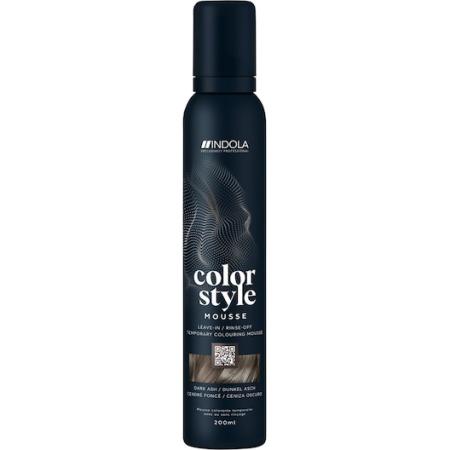 INDOLA Color Style Mousse Donkere as Haarverf Dames 200 ml