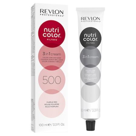 Revlon Professional Nutri Color Filters 500 Purple Red Haarmaskers Dames 100 ml