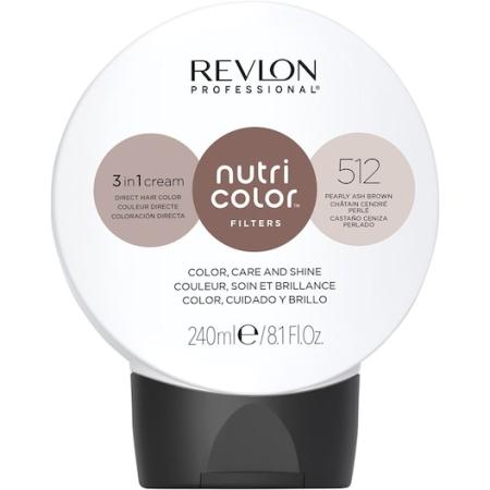 Revlon Professional Nutri Color Filters 512 Lichtbruin essen Irisé Haarkleuring Unisex 240 ml
