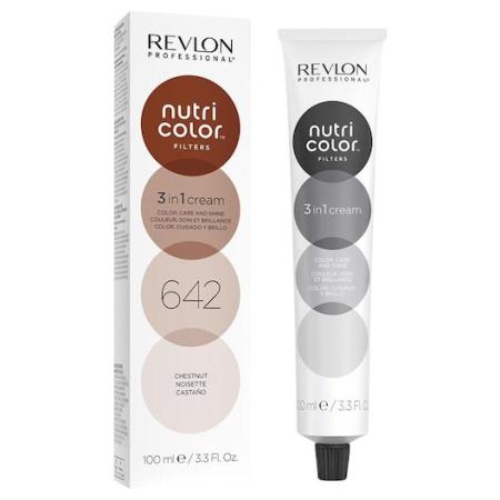 Revlon Professional Nutri Color Filters 642 Chestnut Haarmaskers Dames 100 ml