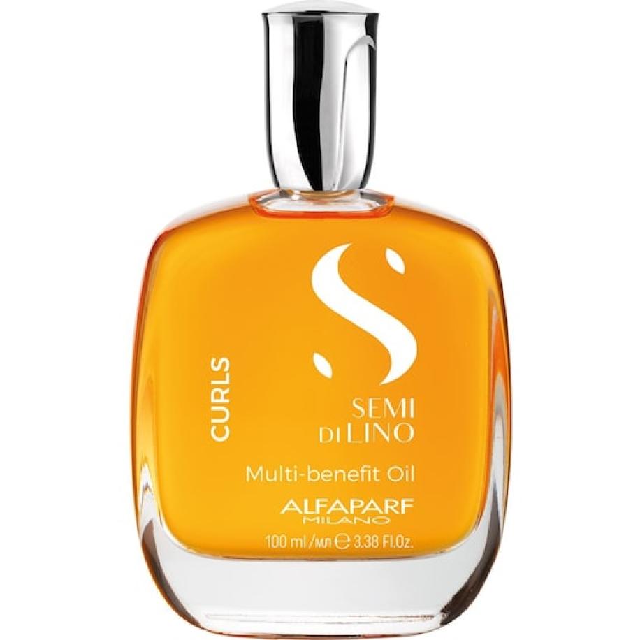 Alfaparf Milano Semi di Lino Curls Multi--Benefit Oil Haarserum en -olie Dames 100 ml