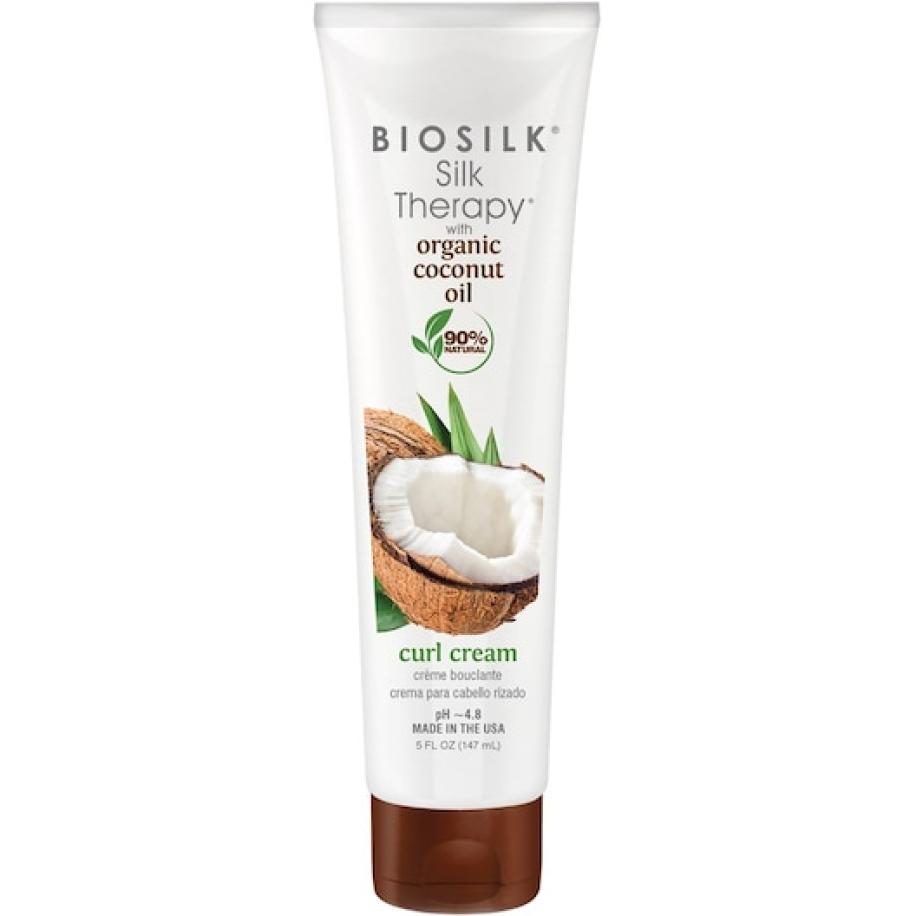 BIOSILK Silk Therapy with Natural Coconut Oil Curl Cream Stylingcrèmes Dames 148 ml