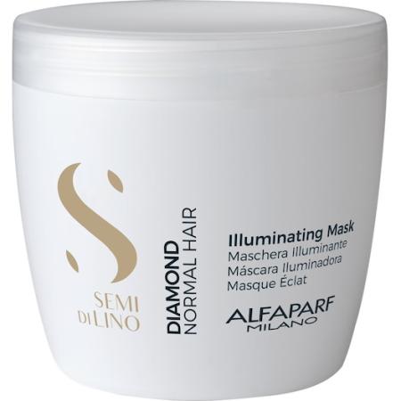Alfaparf Milano Semi di Lino Diamond Illuminating Mask Haarmaskers Dames 500 ml