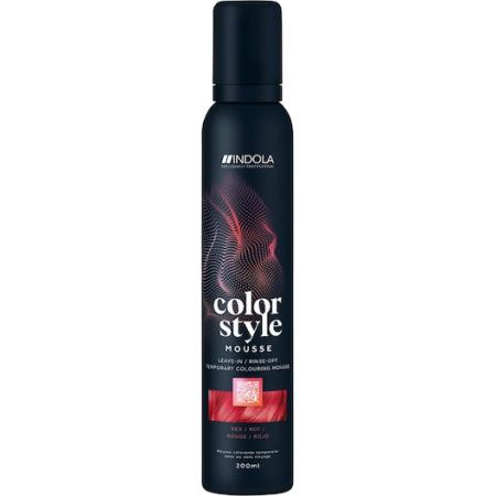 INDOLA Color Style Mousse Rood Haarverf Dames 200 ml